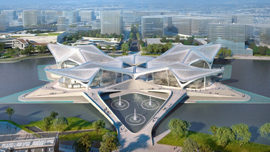 珠海金湾航空城市民艺术中心工程